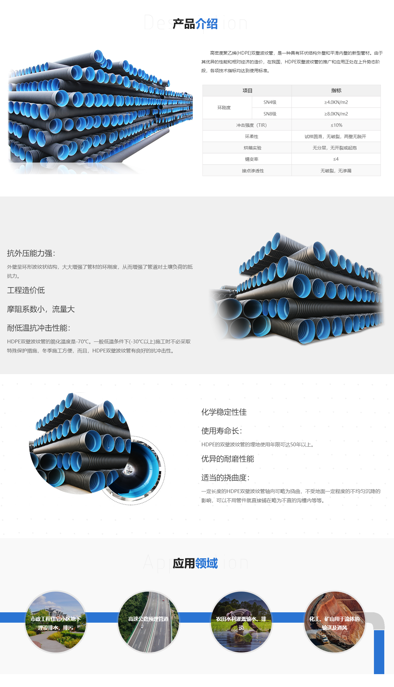 云南希鋮環(huán)保科技有限公司HDPE雙壁波紋管